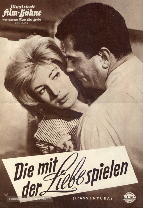 L&#039;avventura - German poster
