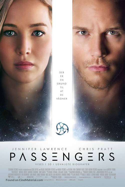 Passengers - Danish Movie Poster