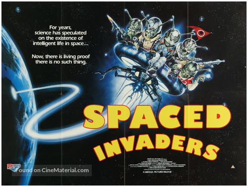 Spaced Invaders - British Movie Poster