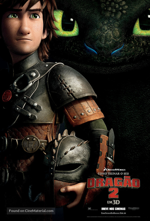 How to Train Your Dragon 2 - Brazilian Movie Poster