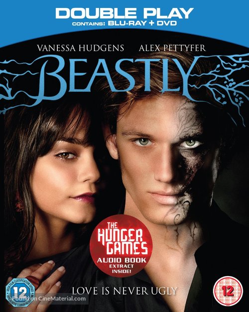 Beastly - British Blu-Ray movie cover