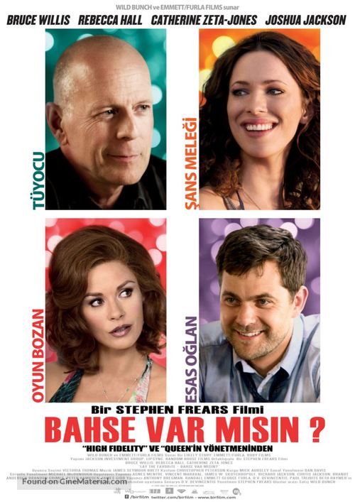 Lay the Favorite - Turkish Movie Poster