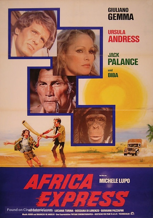 Africa Express - German Movie Poster