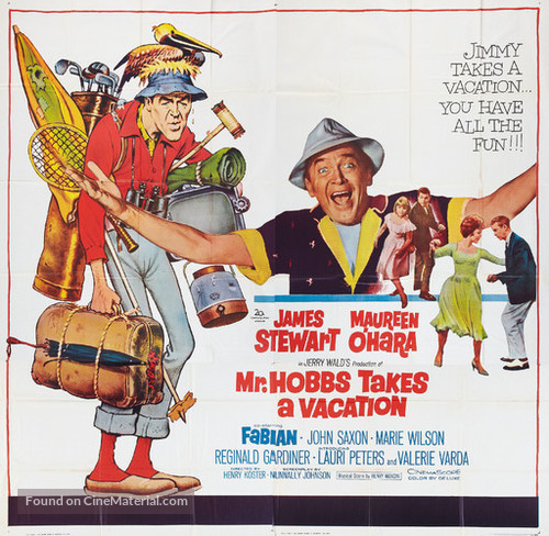 Mr. Hobbs Takes a Vacation - Movie Poster