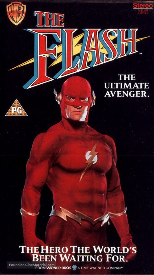 &quot;The Flash&quot; - British VHS movie cover