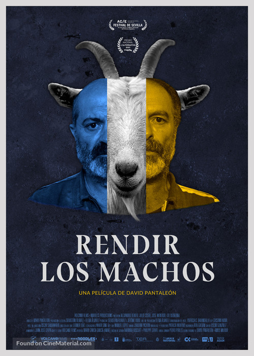 Rendir los machos - Spanish Movie Poster
