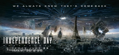 Independence Day: Resurgence - British Movie Poster