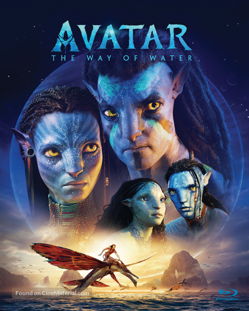 Avatar: The Way of Water - Czech Blu-Ray movie cover