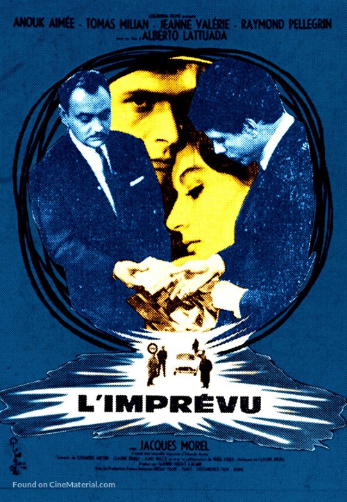 L&#039;imprevisto - French Movie Poster