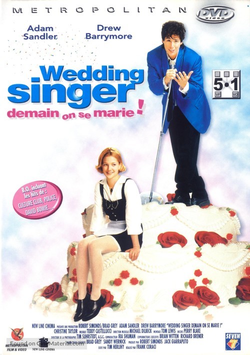 The Wedding Singer - French Movie Cover