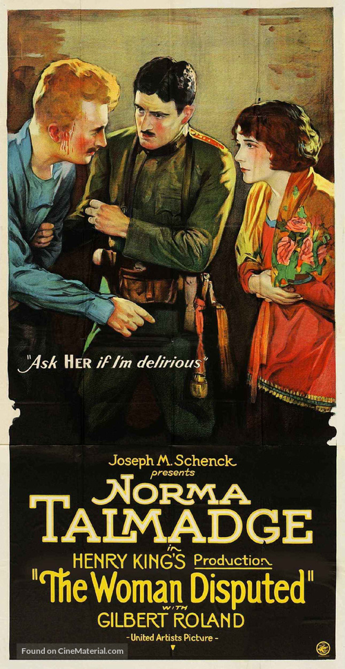 The Woman Disputed - Movie Poster