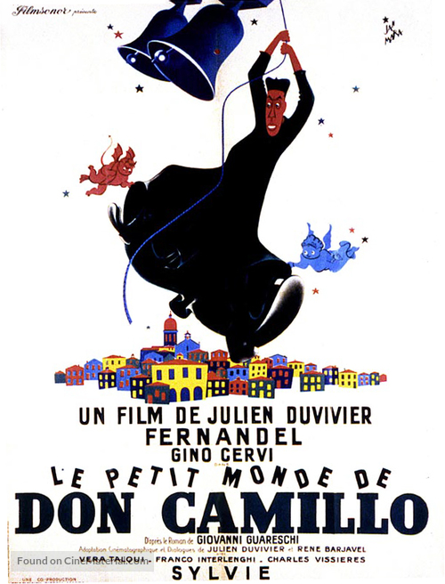 Le Petit monde de Don Camillo - French Movie Poster