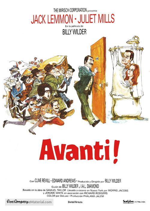 Avanti! - Spanish Movie Poster