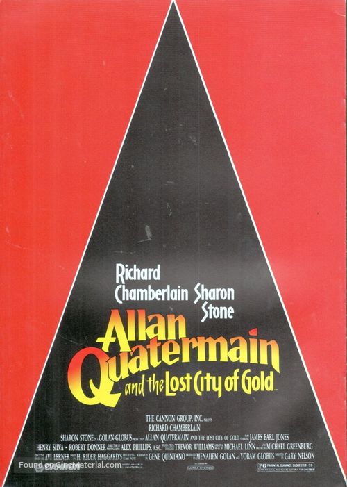 Allan Quatermain and the Lost City of Gold - Movie Poster