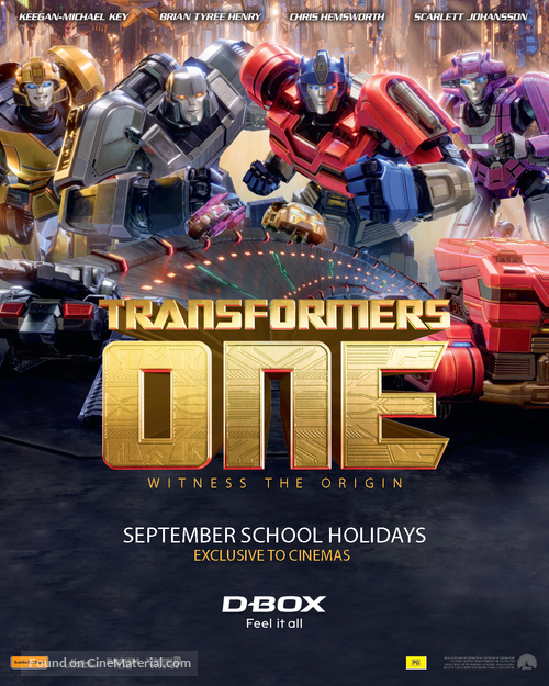 Transformers One - Australian Movie Poster