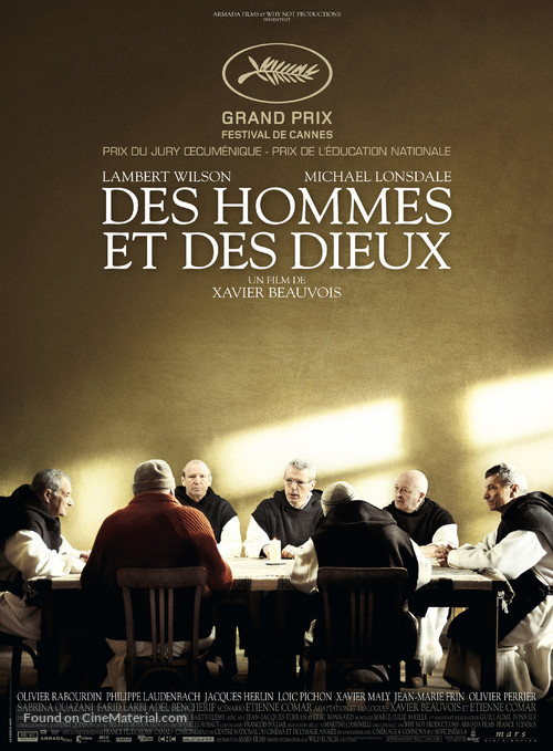 Des hommes et des dieux - French Movie Poster