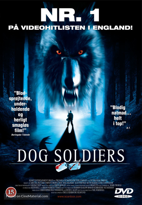 Dog Soldiers - Danish poster