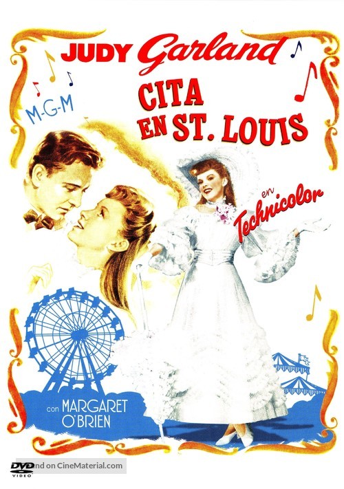 Meet Me in St. Louis - Spanish DVD movie cover