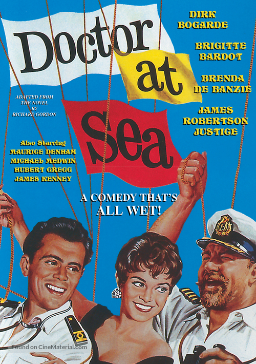 Doctor at Sea - DVD movie cover