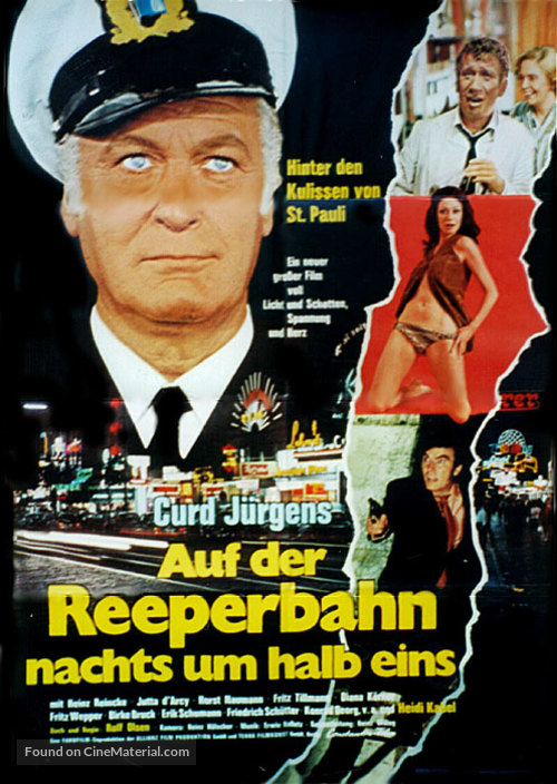 Auf der Reeperbahn nachts um halb eins - German Movie Poster