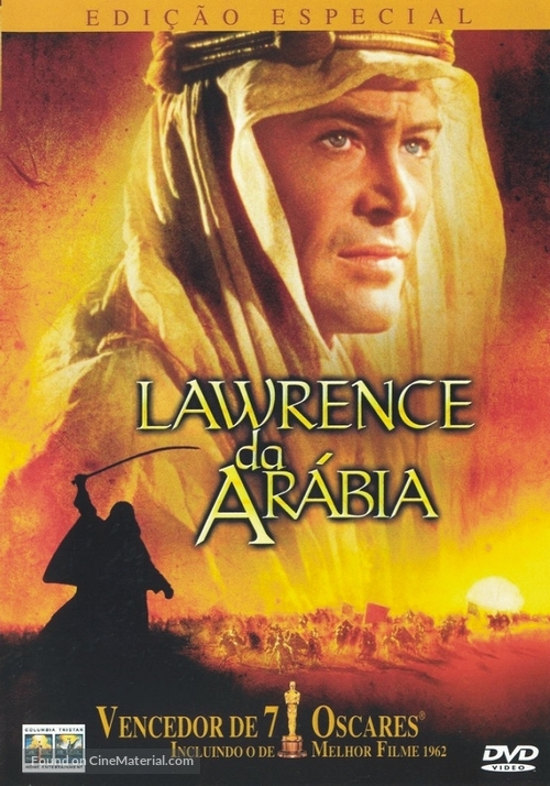 Lawrence of Arabia - Portuguese DVD movie cover