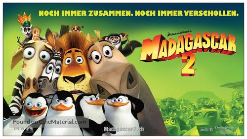 Madagascar: Escape 2 Africa - Swiss Movie Poster