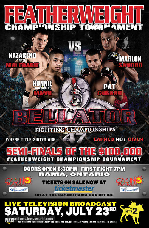 &quot;Bellator Fighting Championships&quot; - Movie Poster