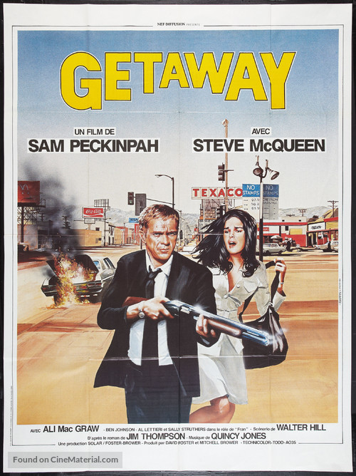 The Getaway - French Movie Poster
