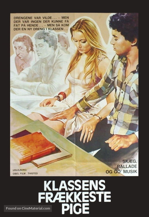 La liceale - Danish Movie Poster