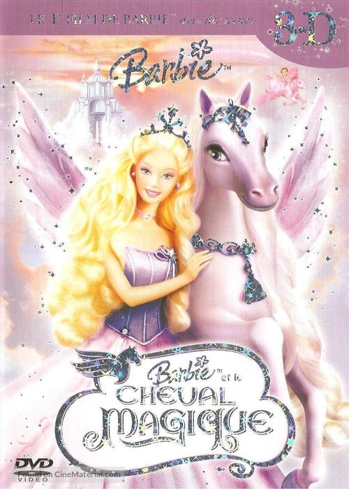 Barbie and the Magic of Pegasus 3-D - French DVD movie cover