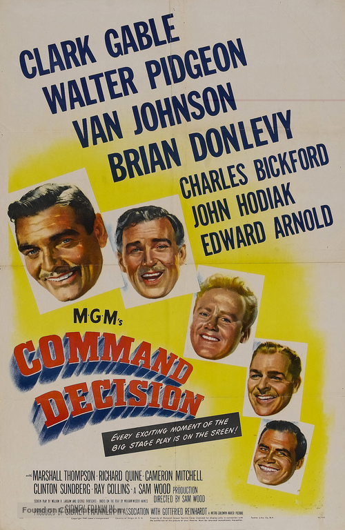 Command Decision - Movie Poster