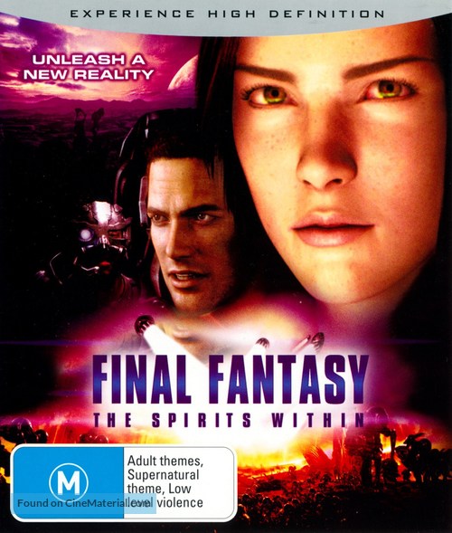 Final Fantasy: The Spirits Within - Australian Blu-Ray movie cover