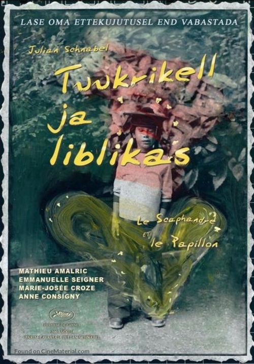 Le scaphandre et le papillon - Estonian DVD movie cover