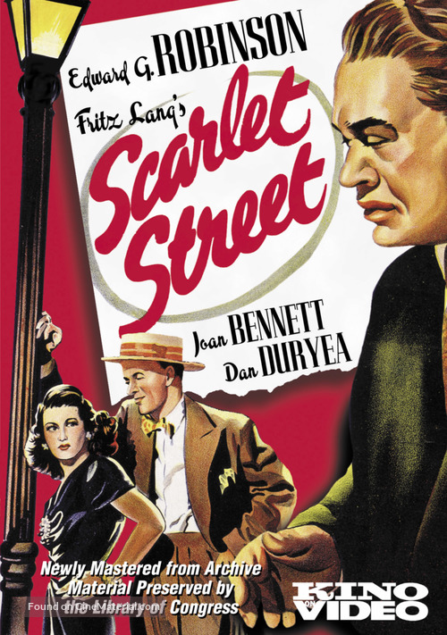 Scarlet Street - DVD movie cover