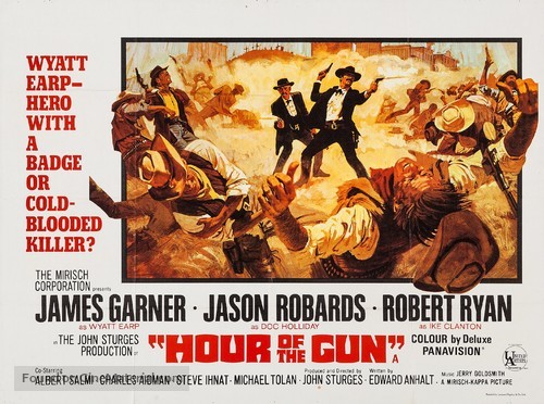 Hour of the Gun - British Movie Poster