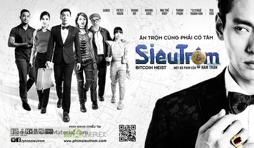 Bitcoins Heist - Vietnamese Movie Poster