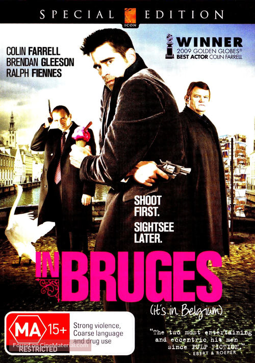 In Bruges - Australian DVD movie cover