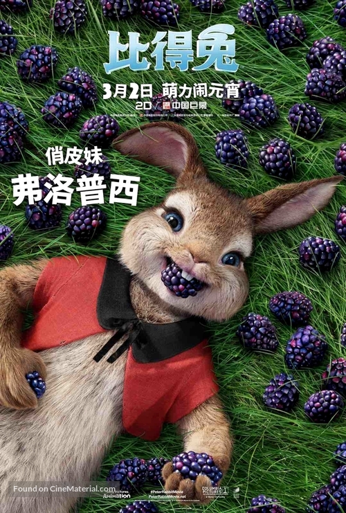 Peter Rabbit - Chinese Movie Poster