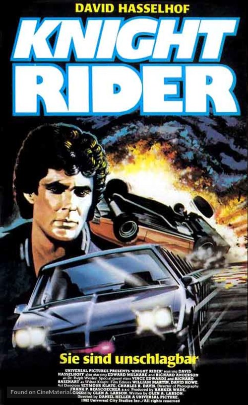 &quot;Knight Rider&quot; - German Movie Poster