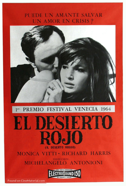 Il deserto rosso - Argentinian Movie Poster