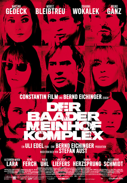 Der Baader Meinhof Komplex - German Movie Poster