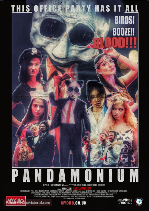 Pandamonium - British Movie Poster