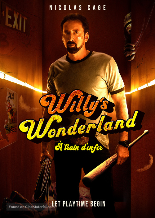 Wally&#039;s Wonderland - Canadian DVD movie cover
