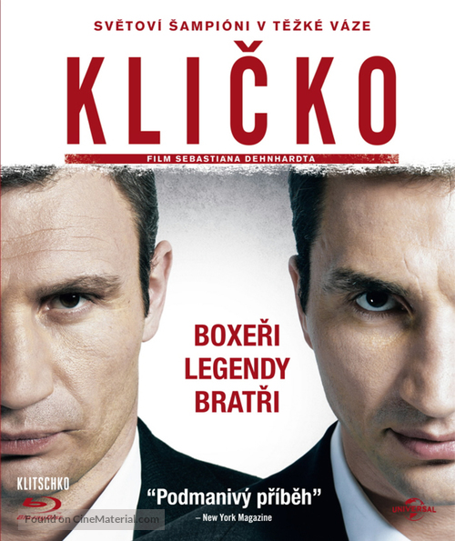 Klitschko - Czech Blu-Ray movie cover