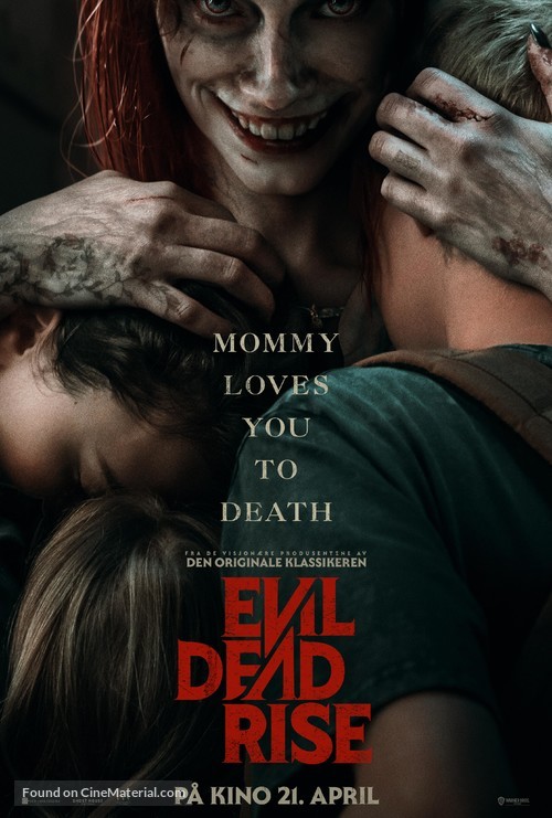 Evil Dead Rise - Swedish Movie Poster