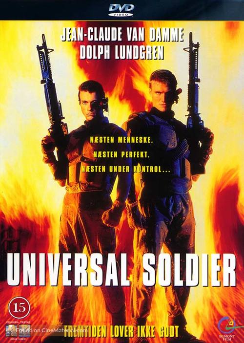 Universal Soldier - Danish DVD movie cover