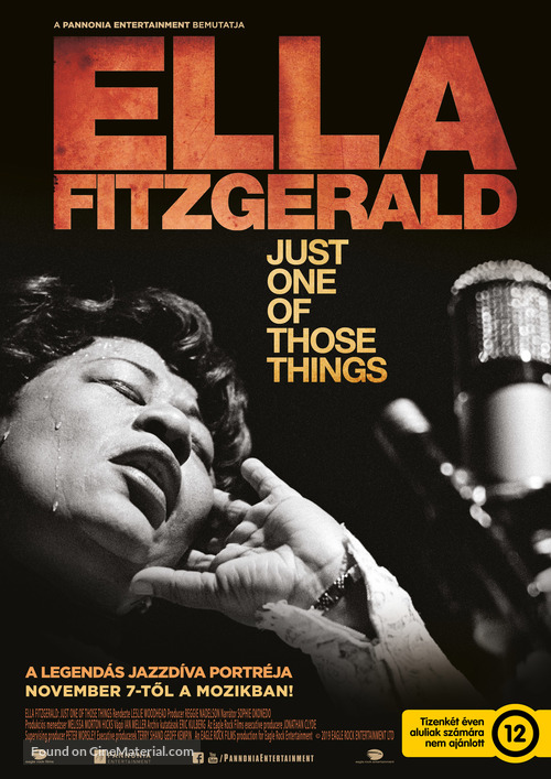 Ella Fitzgerald: Just One of Those Things - Hungarian Movie Poster