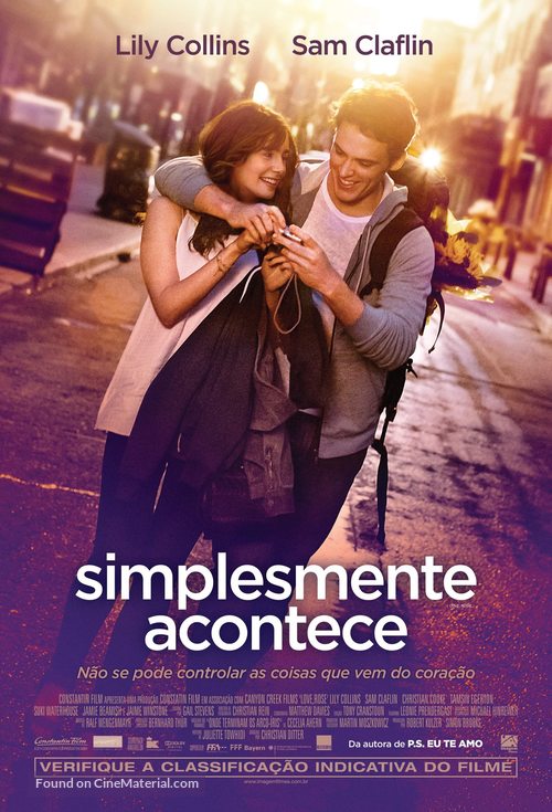 Love, Rosie - Brazilian Movie Poster