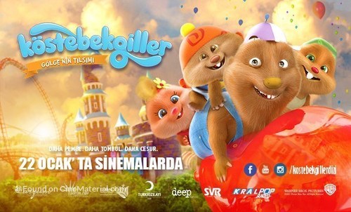 K&ouml;stebekgiller 2: G&ouml;lge&#039;nin Tilsimi - Turkish Movie Poster