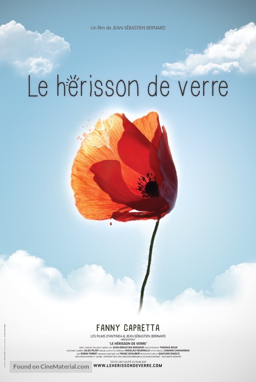 Le h&eacute;risson de verre - French Movie Poster